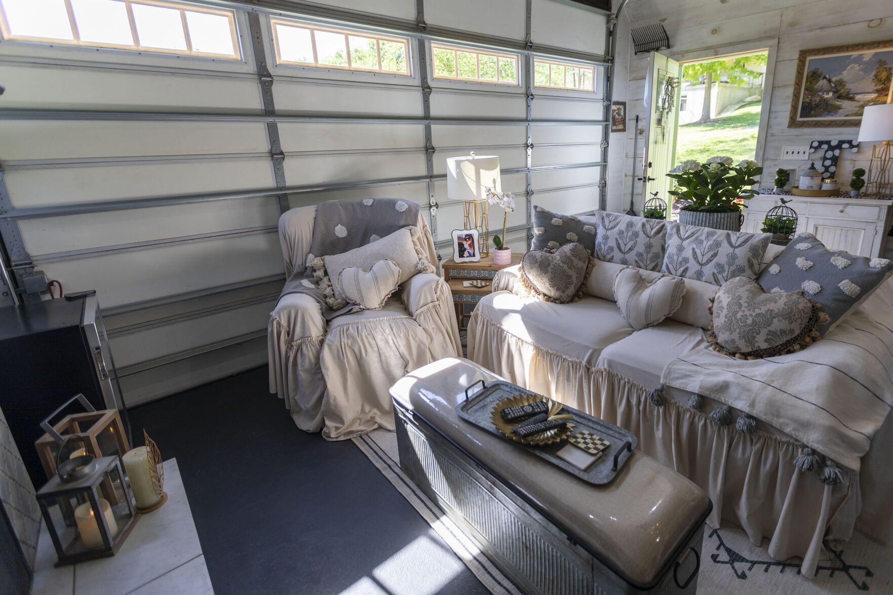 At home: Katherine Noll